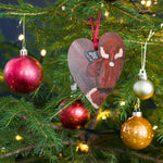 Load image into Gallery viewer, TL Santa Wooden ornaments
