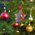 Load image into Gallery viewer, TL Santa Wooden ornaments
